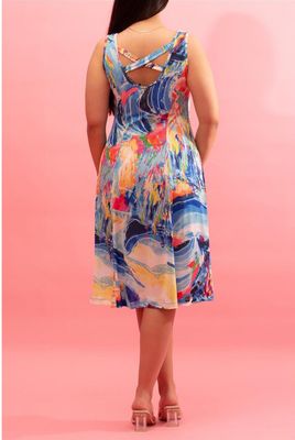 Maloka: Isle Of Beauty Midi Sundress
