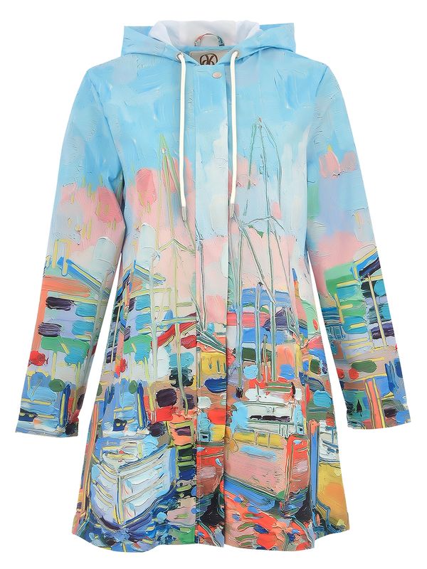 Dolcezza By Wild Curves: Kings Pier Marina Art Raincoat