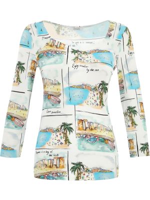 Dolcezza By Wild Curves: La Sable Et La Mer Top Dolcezza By Wild Curves: La Sable Et La Mer Top