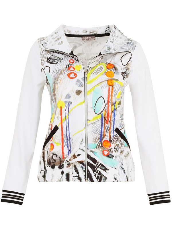 Dolcezza By Wild Curves: Ca Se Celebre Zip Up Jacket