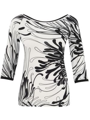 Dolcezza By Wild Curves: Time For A Martini Boat Neck Top (25121)
