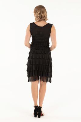 Isle Apparel By Wild Curves: Black Mesh Gemma Dress