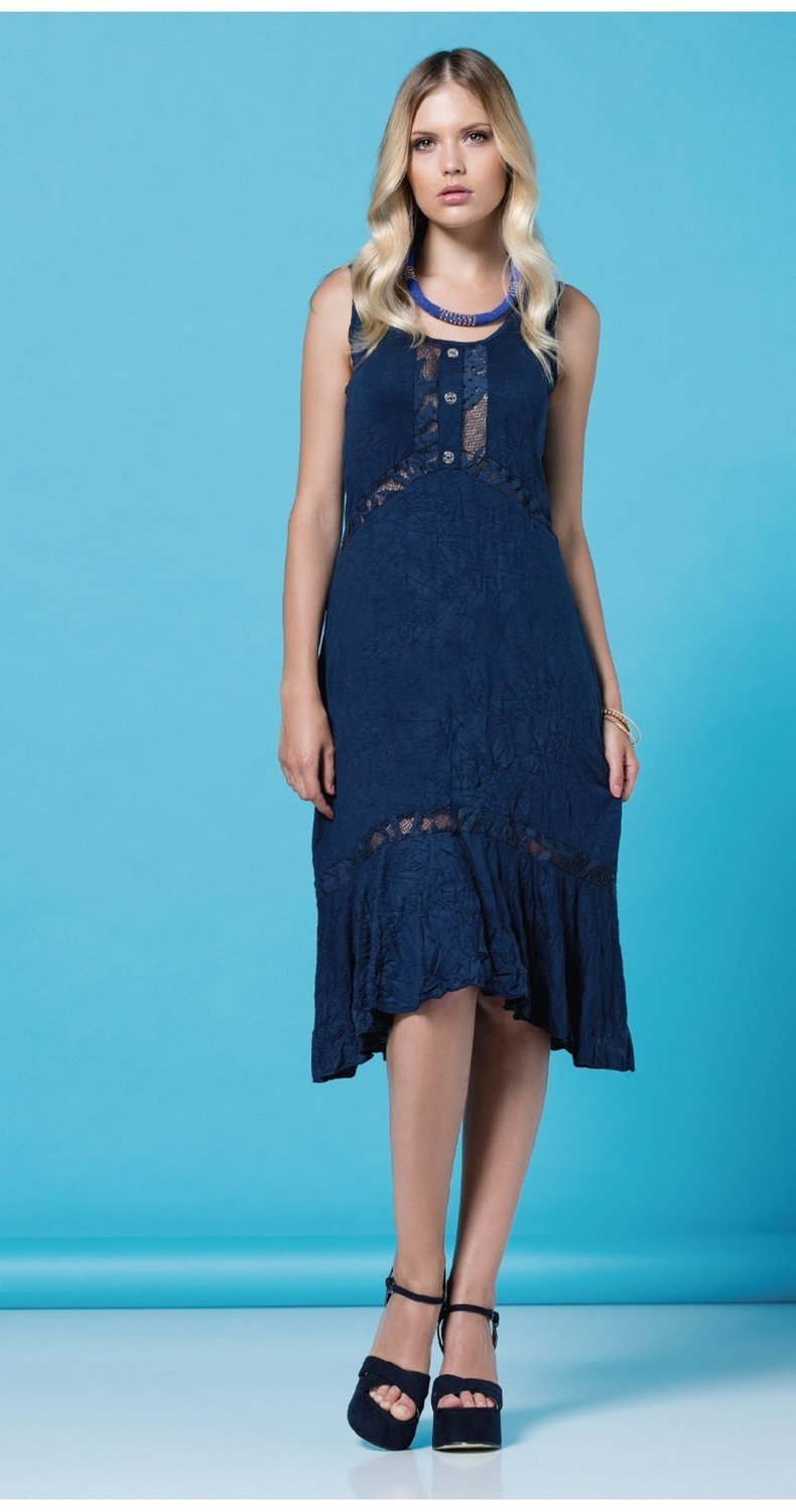 Maloka: Crinkled &amp; Arabesque Inverted Dahlia Dress SOLD OUT