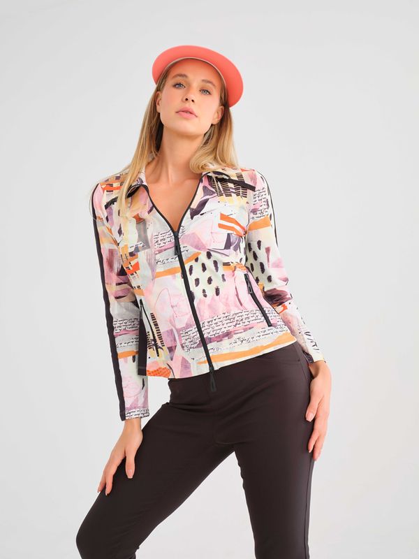 Dolcezza By Wild Curves: Instamatic Zip Jacket (25637)