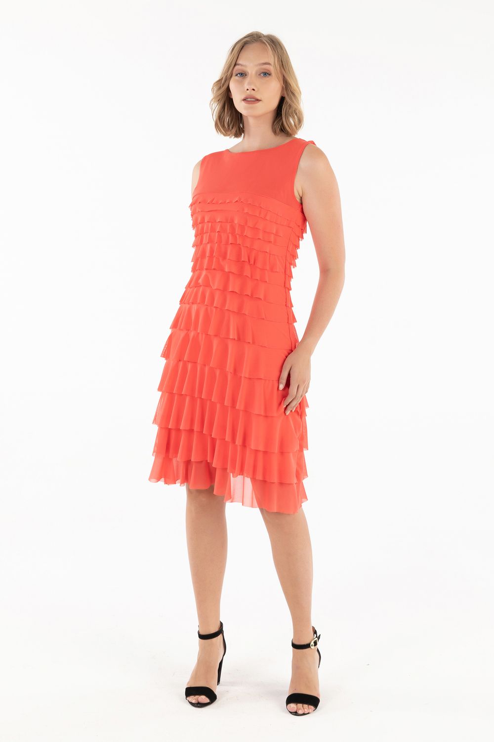 Isle apparel By Wild Curves: Sorbet Mesh Gemma Dress