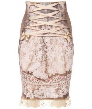 IPNG: Romantic Corset Laced Illusion Skirt SOLD OUT