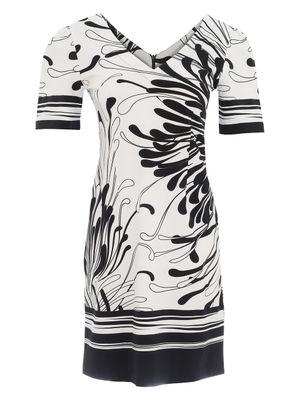Dolcezza By Wild Curves: Time For A Martini V-Neck Dress (25127)