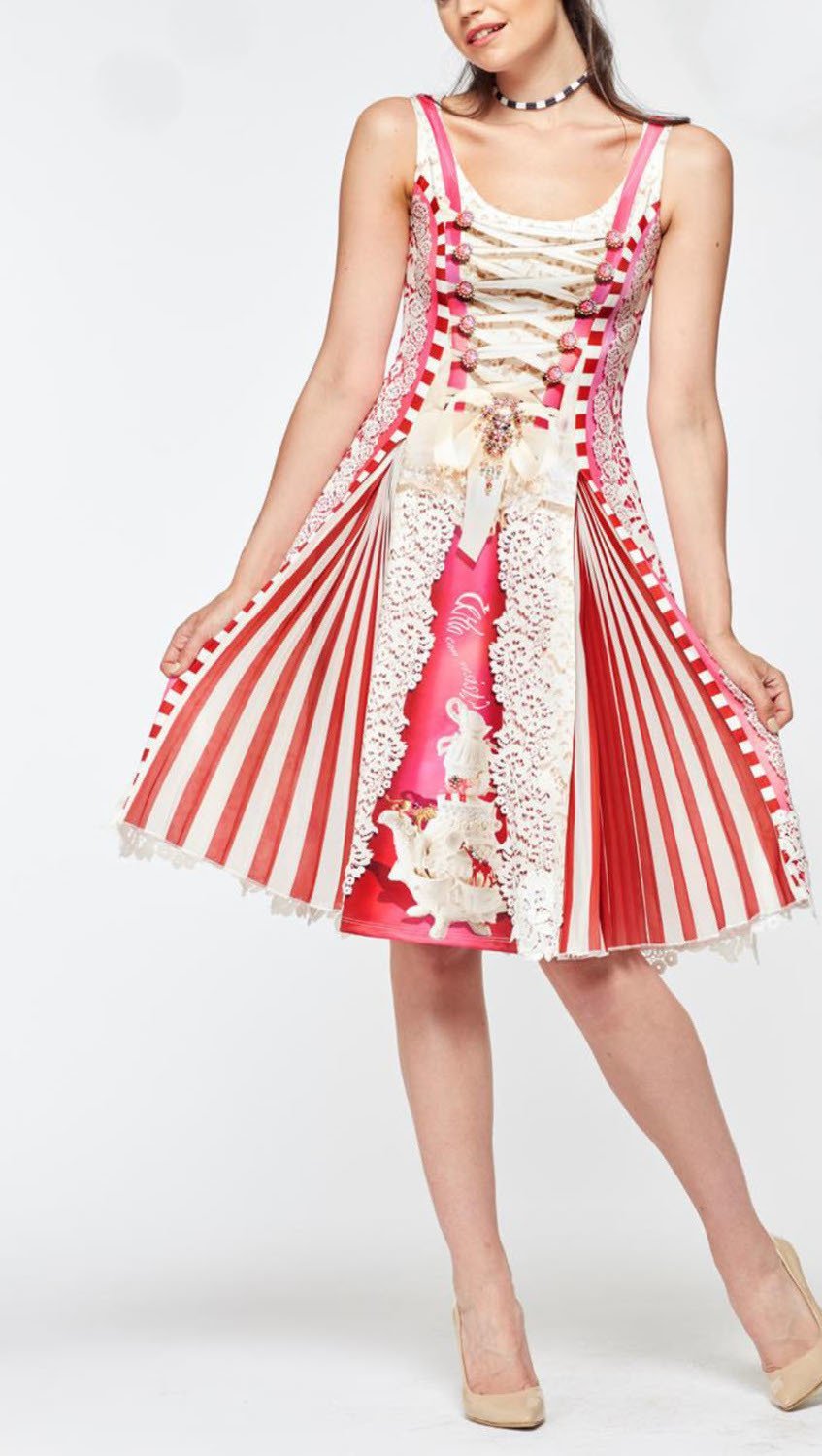 IPNG: Blushing Teakettle Corset Illusion Dress