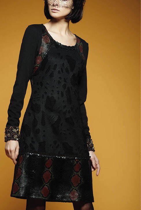 Save The Queen Italy: Flower Netted Faux Patent Leather Dress SOLD OUT