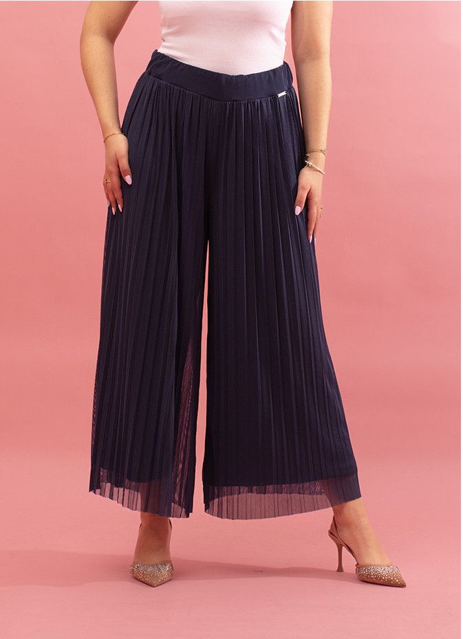 Maloka: Pleated Wide Leg Pants