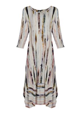 Kozan By Wild Curves: Demi Dress In Marble Kozan By Wild Curves: Demi Dress In Marble