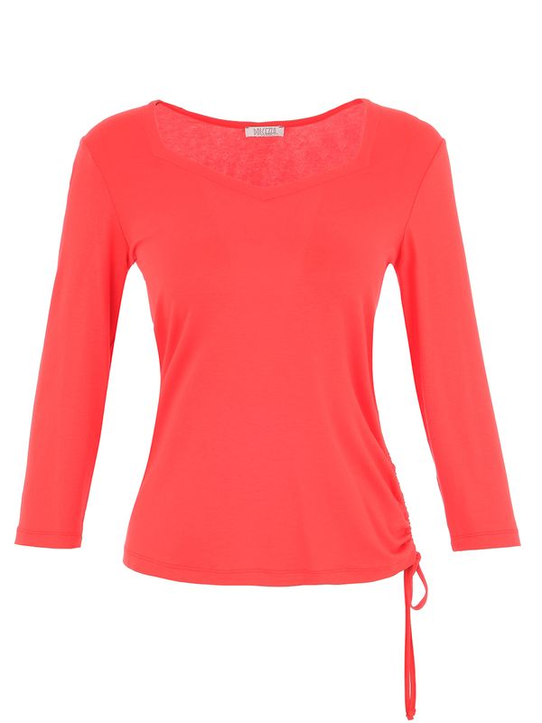 Dolcezza By Wild Curves: Ruched Side Tie Top (25253)