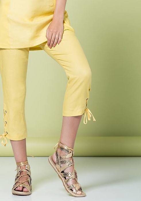Maloka: Pom Pom Linen Crop Pants (Few Left, More Colors!)
