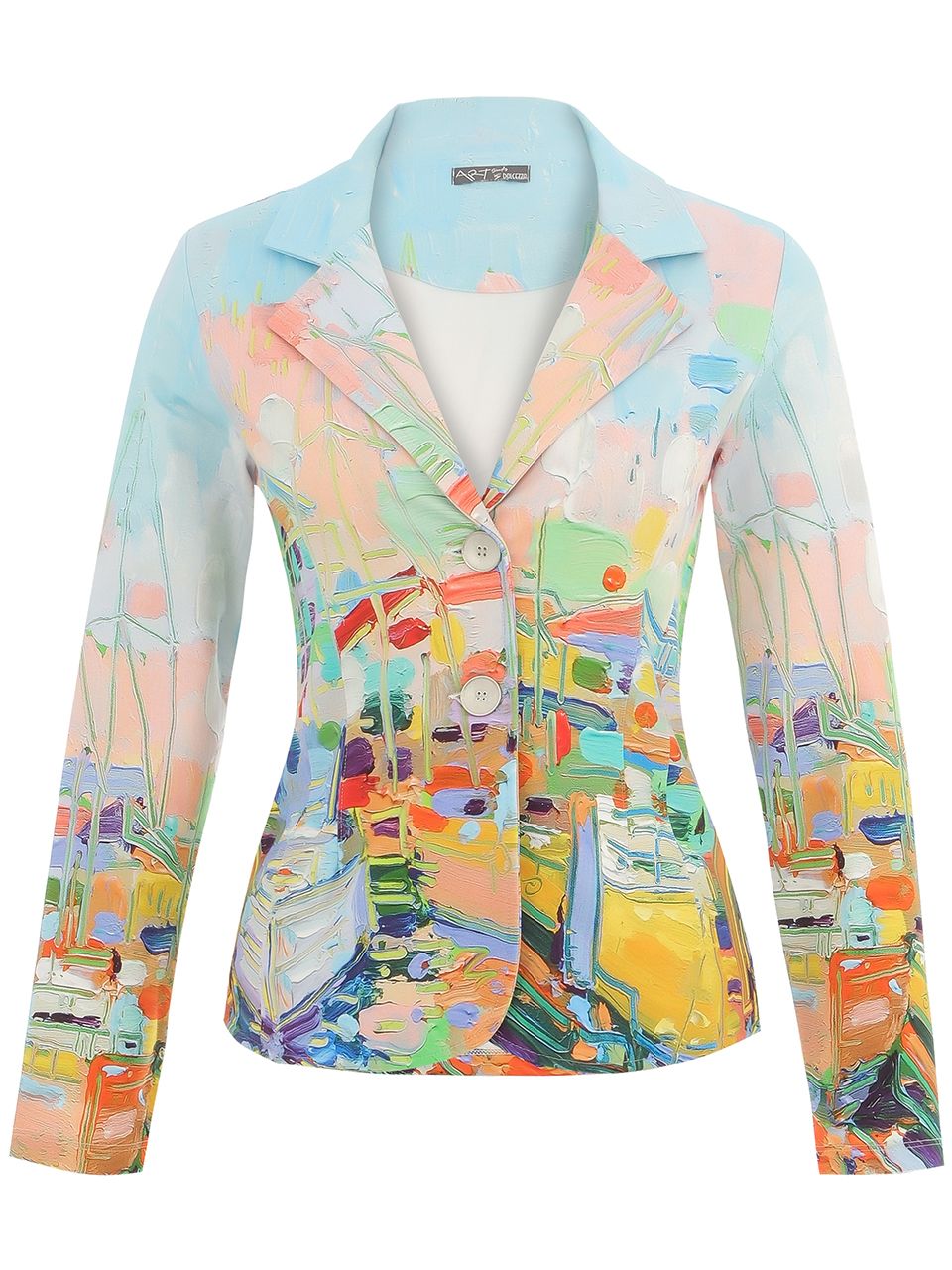 Dolcezza By Wild Curves: Kings Pier Marina Art Blazer