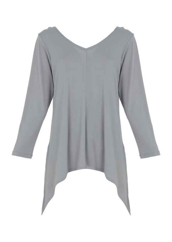 Kozan By Wild Curves: Dany Top In Mist (VG-4750)