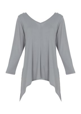 Kozan By Wild Curves: Dany Top In Mist (VG-4750)