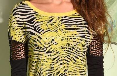 Eroke Italy: Yellow Desert Rose Tunic