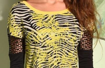Eroke Italy: Yellow Desert Rose Tunic