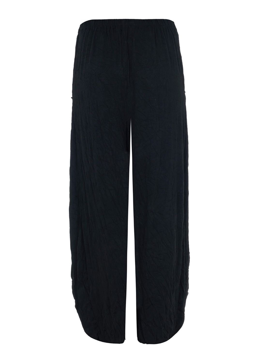 Kozan By Wild Curves: Jade Pant In Hibiscus & Black (CV-3911)