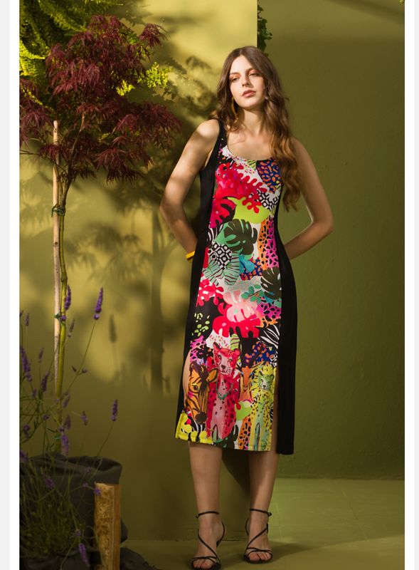 Maloka: Pink Panther Contrast Sundress