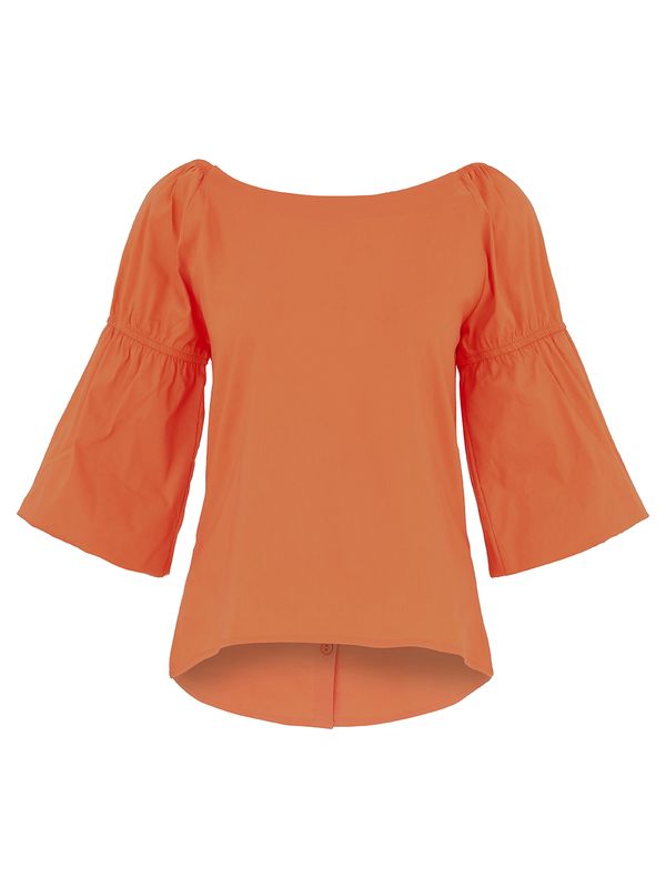 Dolcezza By Wild Curves: Summer Fiesta Puff Sleeve Top