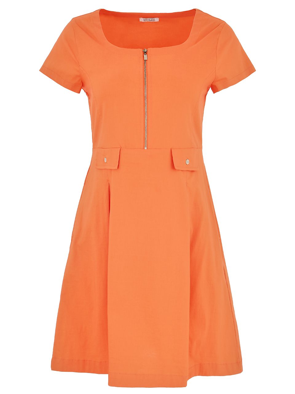 Dolcezza By Wild Curves: Summer Fiesta Zip Flared Sundress