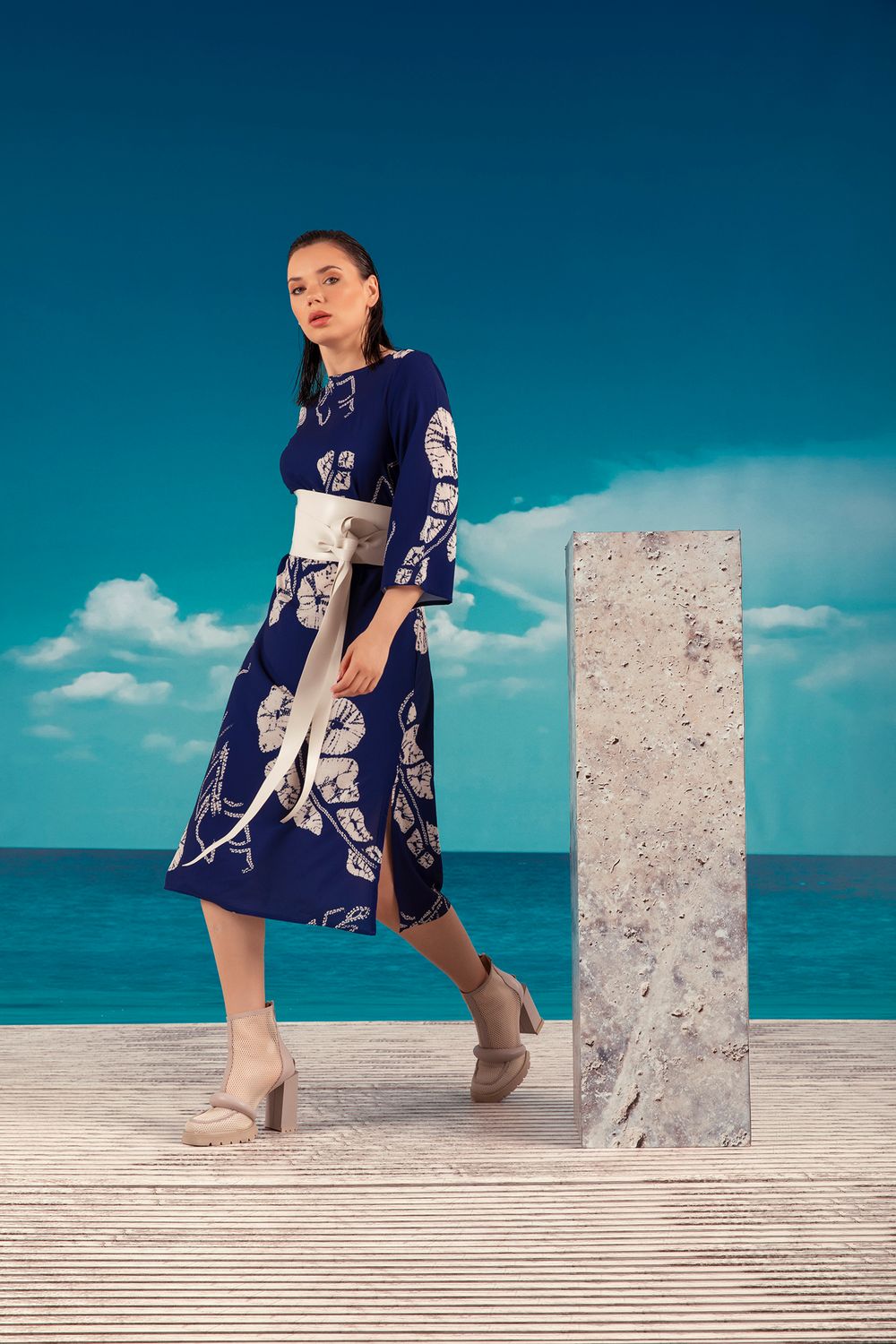 Kozan By Wild Curves: Kelton Dress In Fiji