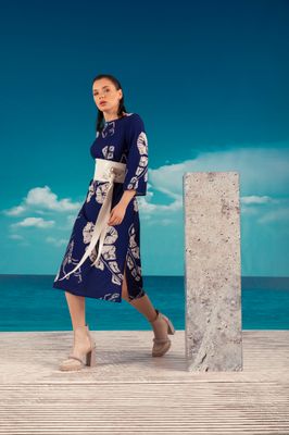 Kozan By Wild Curves: Kelton Dress In Fiji Kozan By Wild Curves: Kelton Dress In Fiji