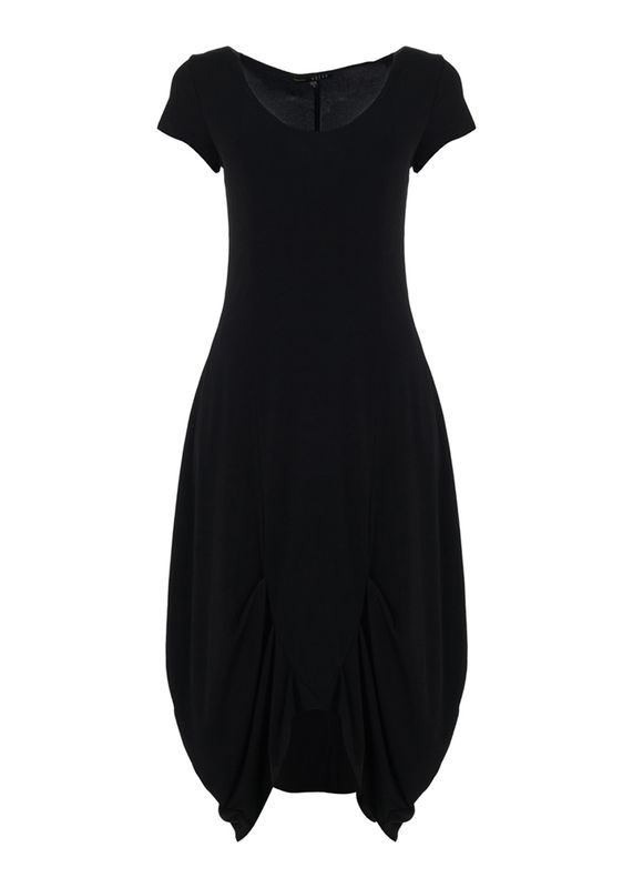 Kozan By Wild Curves: Umman Dress In Black Vogue