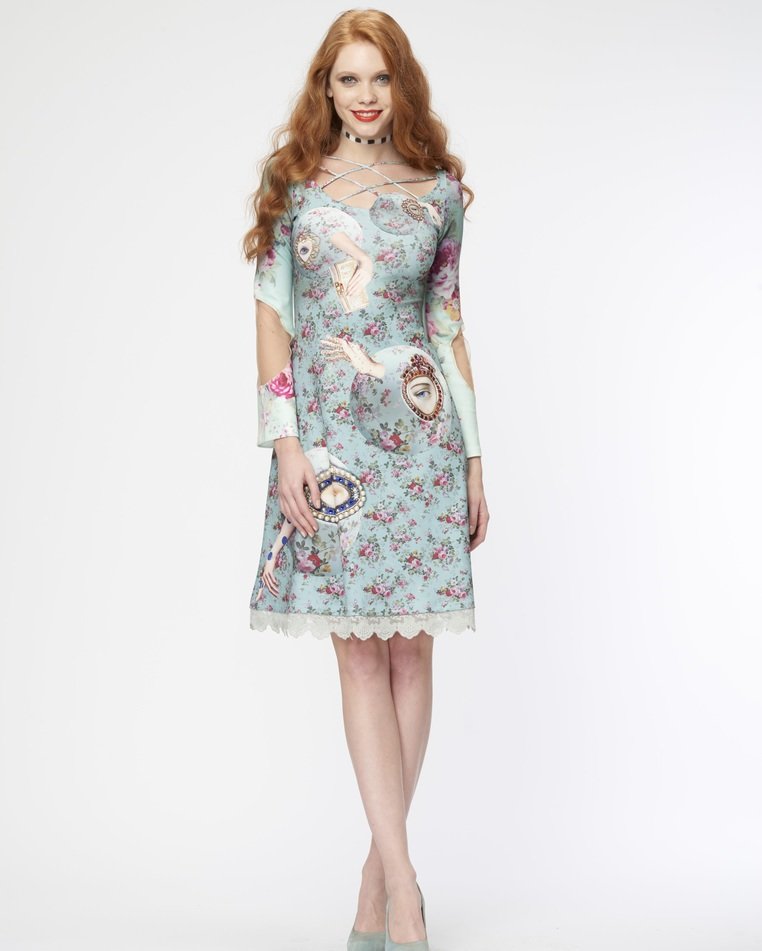 IPNG: Eyes On You Arabesque Hem Dress SOLD OUT