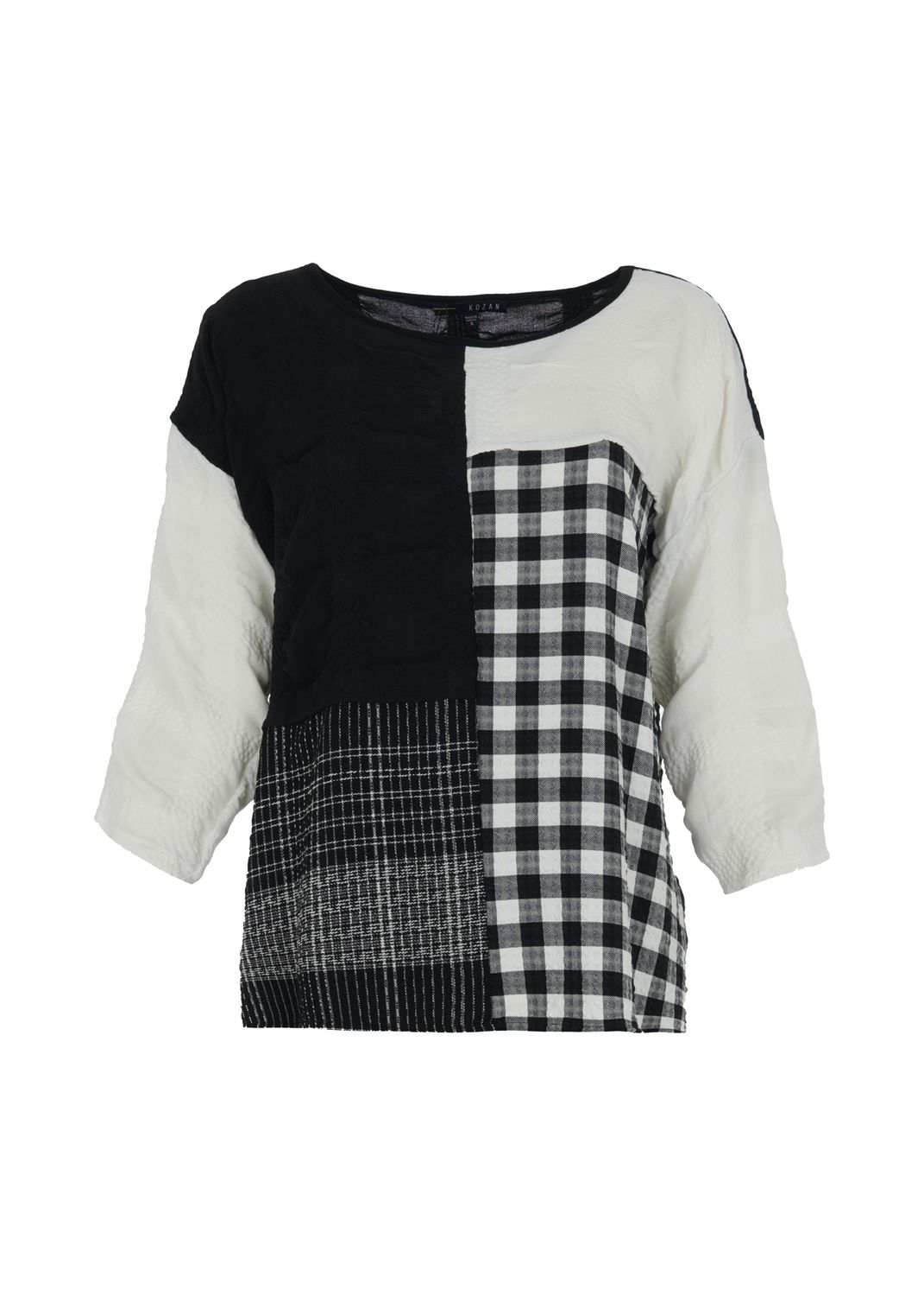 Kozan By Wild Curves: Hanson Top In Monochrome