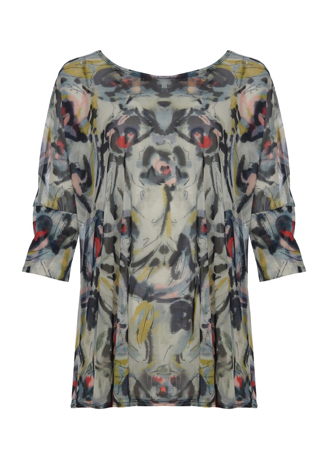 Kozan by Wild Curves: Duran Tunic In Fiore (SH-4760)