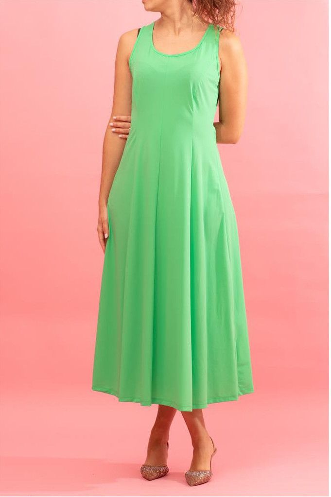 Maloka: Lush Viridescent Maxi Dress