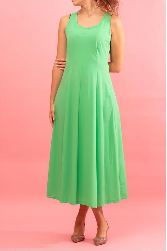 Maloka: Lush Viridescent Maxi Dress