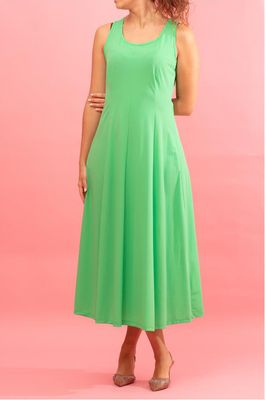 Maloka: Lush Viridescent Maxi Dress