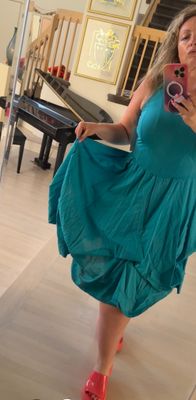 Luna Luz: Corset Dress With Ties In Capri