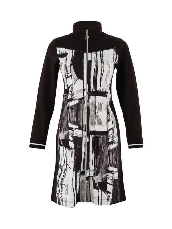 Dolcezza By Wild Curves: Baisti Art Zip Dress