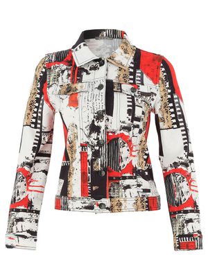 Dolcezza By Wild Curves: Bookworm Soft Denim Art Jacket