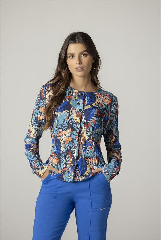 Maloka: Tamed Beauty Art Cardigan Front 
