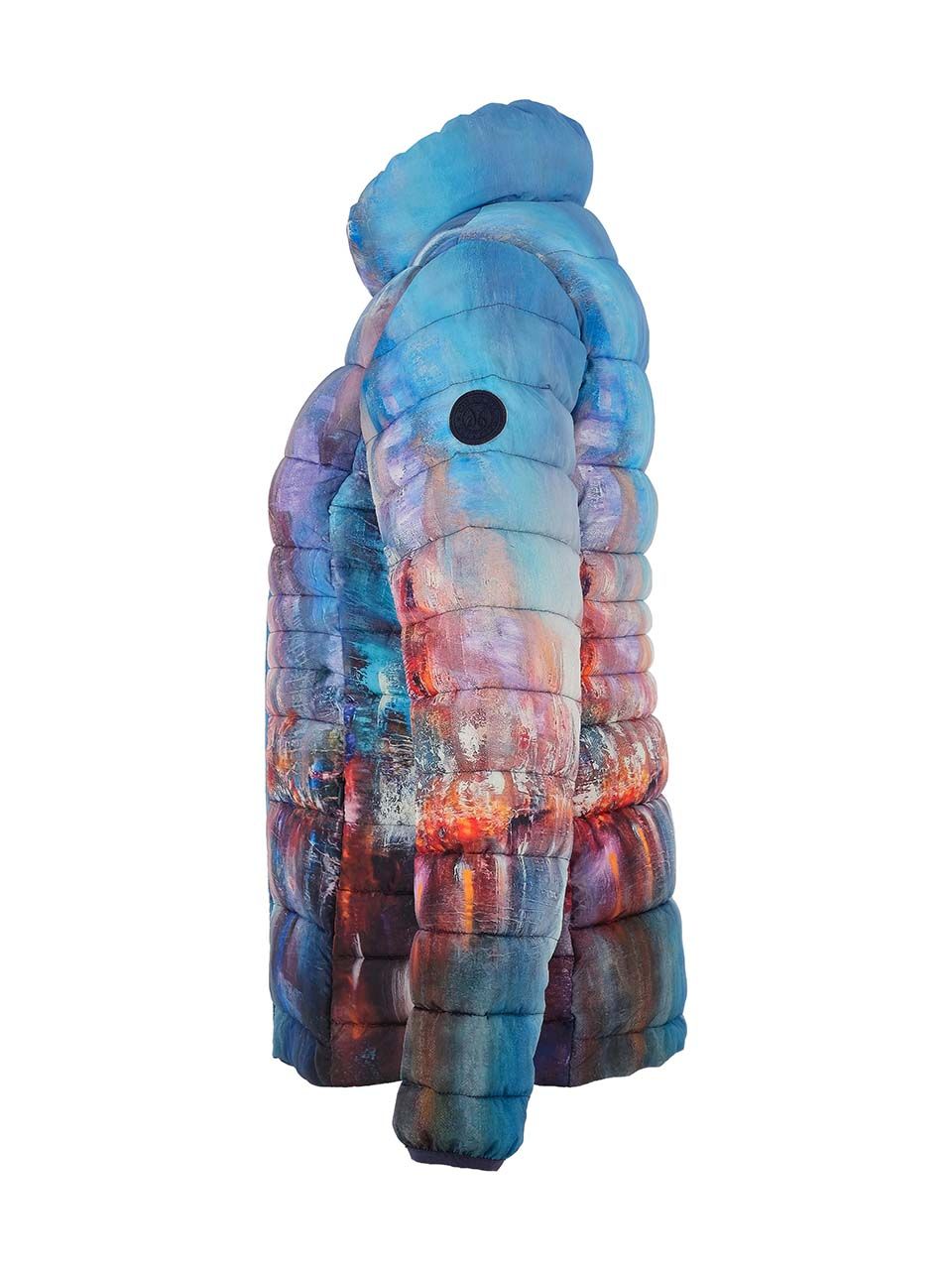 Dolcezza By Wild Curves: The Blue City Padded Coat (75838)