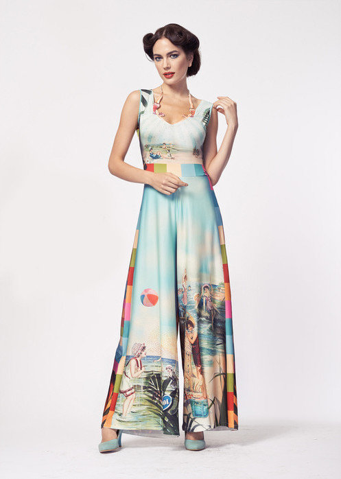 IPNG: Pink Sand Beach Illusion Jumpsuit SOLD OUT