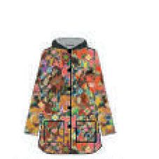 Maloka: Garden Artist Raincoat Front