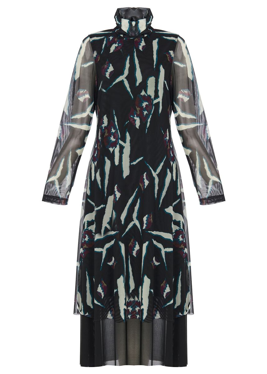 Kozan By Wild Curves: Mallory Dress In Dittany Front