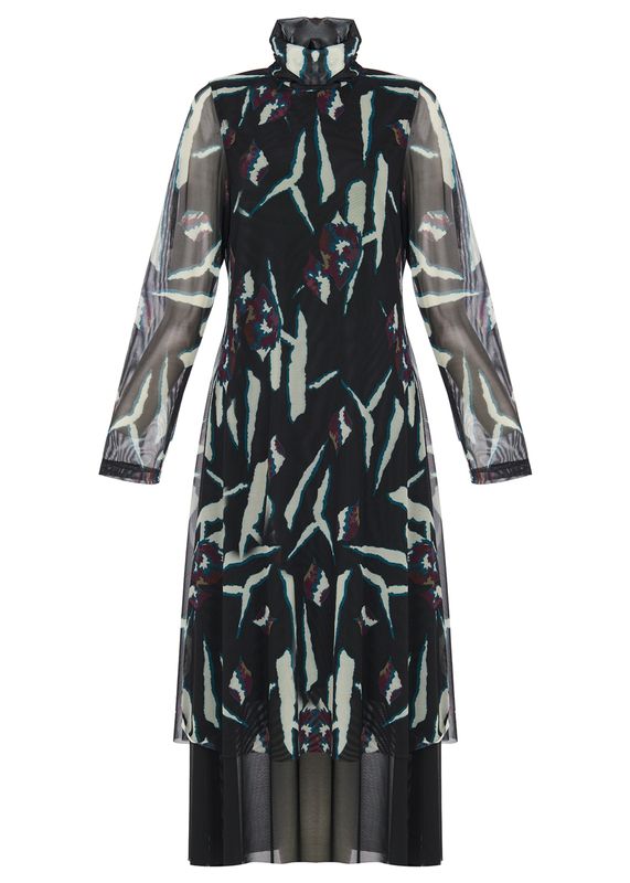 Kozan By Wild Curves: Mallory Dress In Dittany Front