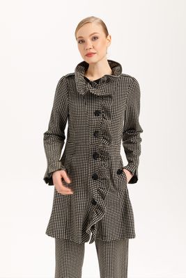 Isle by Wild Curves: Florence Jacket In Oro Front