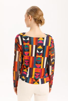 Isle By Wild Curves: Ruched Lohan Top Goes To Morocco Back