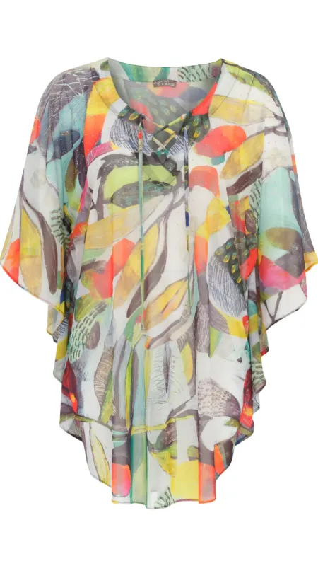Simply Art Dolcezza: Botanica Abstract Art Beach Cover Up