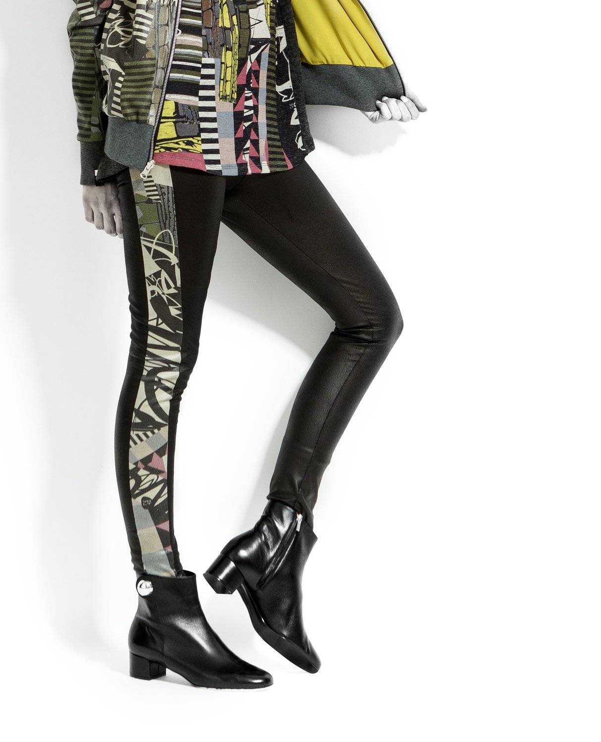 Volt Design: Pink Mocha Strip Legging Blabla SOLD OUT