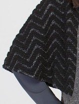 Maloka: Jacquard Wool Buttoned Down Shawl Vest (Non Itchy: Boiled Wool, Few Left & More Colors!)