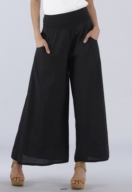 Luna Luz: Feather Light High Waisted Cotton Pant SOLD OUT